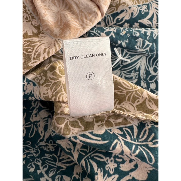 Hunter Bell Prairie Patchwork Merritt Mini Dress Women's Size Small Brown Blue - Picture 10 of 10